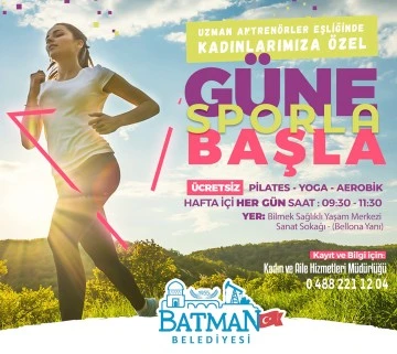 KADINLARA &Ouml;ZEL SPOR ETKİNLİĞİNE DAVET