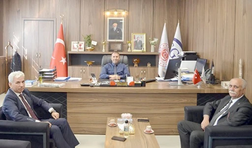 KAPLAN&rsquo;DAN SGK İL M&Uuml;D&Uuml;R&Uuml;NE ZİYARET