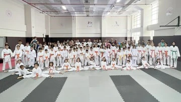 KARATE&rsquo;DE 120 SPORCU &lsquo;YEŞİL KUŞAK&rsquo; ALDI