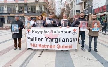 KAYIP YAKINLARI &ldquo;CUMARTESİ ANNELERİNİN YANINDAYIZ&rdquo;