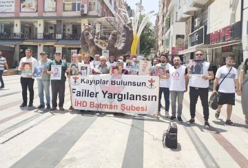 KAYIP YAKINLARI, İSA EFE&rsquo;NİN AKIBETİNİ SORDU