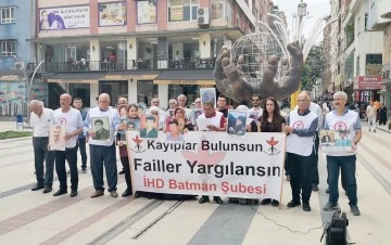 KAYIP YAKINLARINDAN 582. EYLEM