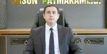 KAYMAKAM BAŞAR, G&Ouml;REVİNE BAŞLADI