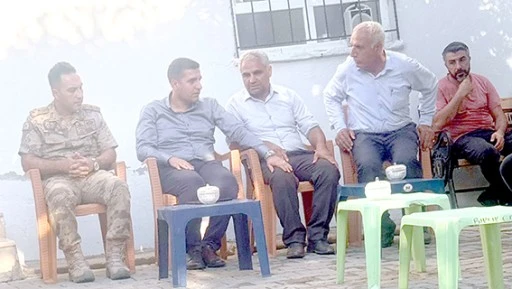 KAYMAKAM B&Ouml;&Ccedil;K&Uuml;N&rsquo;DEN TAZİYE ZİYARETİ