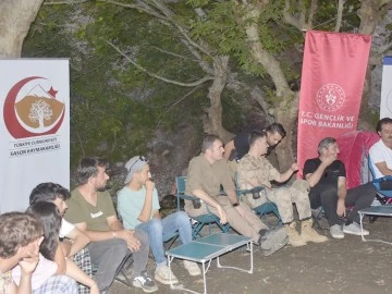 KAYMAKAM METE, KAMP ETKİNLİĞİNE KATILDI