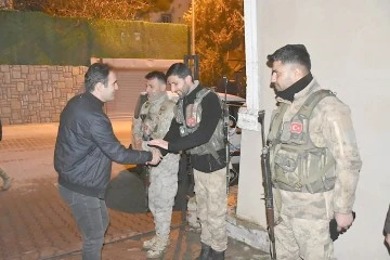 KAYMAKAM METE, YENİ YILA G&Uuml;VENLİK G&Uuml;&Ccedil;LERİYLE GİRDİ