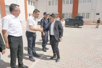 KAYMAKAM YILMAZ, G&Ouml;REVİNE BAŞLADI