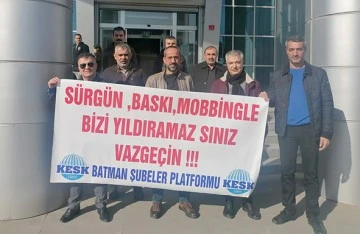 KESK&rsquo;TEN FAKSLI PROTESTO