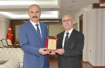 KESKİN&rsquo;DEN VALİ CANALP&rsquo;A VEDA ZİYARETİ