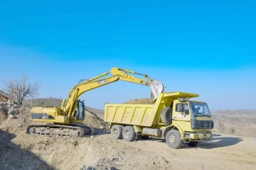 K&Ouml;Y YOLUNDA GENİŞLETME &Ccedil;ALIŞMASI TAMAMLANDI