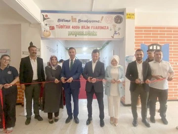 KOZLUK&rsquo;TA BİLİM FUARI SERGİSİ A&Ccedil;ILDI