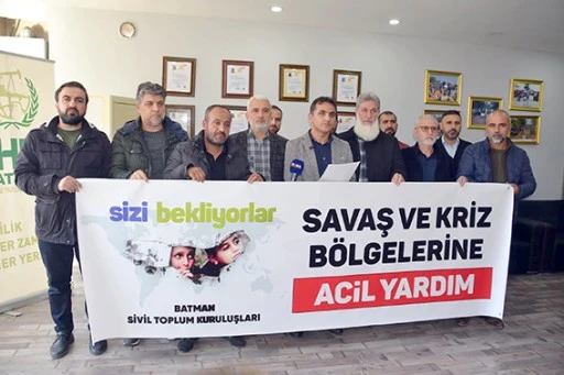 KRİZ B&Ouml;LGELERİNE YARDIM ELİ