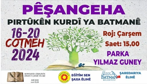 K&Uuml;RT&Ccedil;E KİTAP FUARI PROGRAMI A&Ccedil;IKLANDI