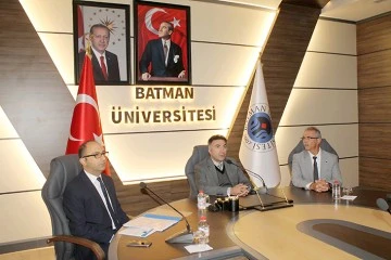 KURUM VE SEKT&Ouml;R TEMSİLCİLERİ &Uuml;NİVERSİTEDE AĞIRLANDI