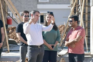 K&Uuml;T&Uuml;PHANE İNŞAATI İNCELENDİ