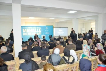 MAHALLE BULUŞMASI KISMET MAHALLESİNDE GER&Ccedil;EKLEŞTİ