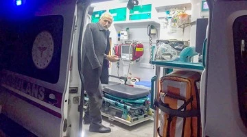 MAHSUR KALAN HASTALAR HASTANEYE ULAŞTIRILDI