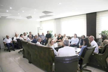 MECLİS GRUBU&rsquo;NDAN BELEDİYE&rsquo;YE ZİYARET