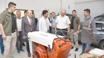 MESLEK LİSESİ AT&Ouml;LYESİNE ZİYARET