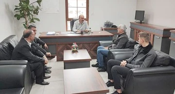 MHP&rsquo;Lİ DEMİR&rsquo;DEN VALİ CANALP&rsquo;A ZİYARET