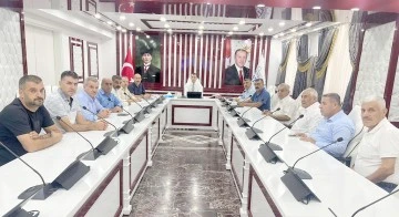 MİNİB&Uuml;S KOOPERATİF BAŞKANLARIYLA TOPLANTI