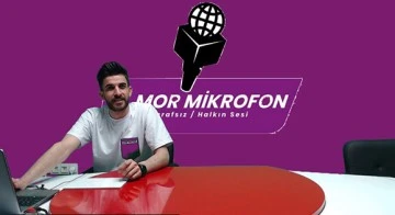 MOR MİKROFON SAHADA...