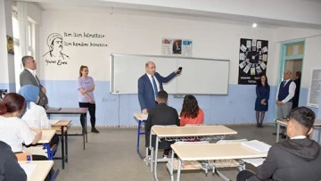 M&Uuml;D&Uuml;R KURTARAN&rsquo;DAN SASON'A OKUL ZİYARETİ