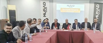 M&Uuml;SİAD &Uuml;YE İSTİŞARE TOPLANTISI D&Uuml;ZENLEDİ