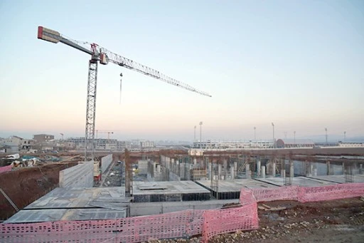 HASTANE İNŞAATI Y&Uuml;KSELİYOR