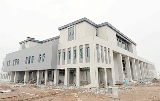 FAK&Uuml;LTE HASTANESİ İNŞAATINDA &Ccedil;ALIŞMALARA DEVAM