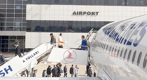 HAVALİMANI 4 AYDA 213 BİN YOLCUYA HİZMET VERDİ