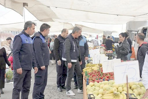 KENT GENELİNDE 18 SEMT PAZARINA KESİNTİSİZ DENETİM