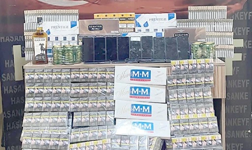 HASANKEYF’TE KAÇAKÇILIK OPERASYONU