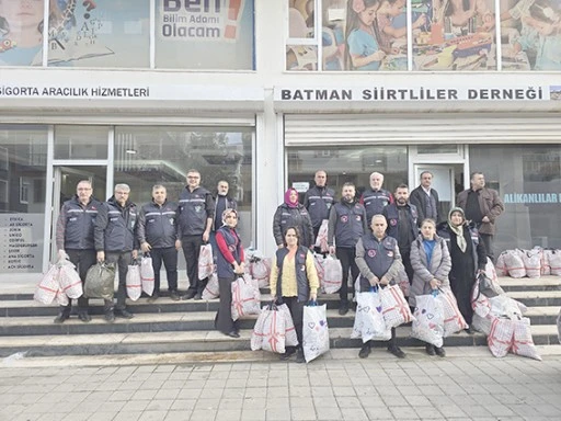 BATMAN SİİRTLİLER DERNEĞİ&rsquo;NDEN YETİMLERE UMUT IŞIĞI