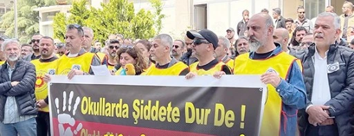 EĞİTİM SEN’LİLER ŞİDDETE KARŞI TOPLANDI