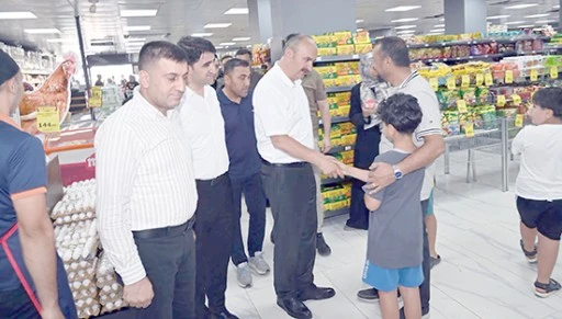 YANGINDAN ZARAR G&Ouml;REN FİRMALARA GE&Ccedil;MİŞ OLSUN ZİYARETİ
