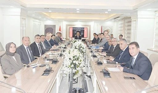 KAYMAKAMLAR TOPLANTISI YAPILDI