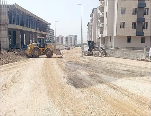 &Ccedil;AMLITEPE&rsquo;DE YENİ ALTERNATİF YOL &Ccedil;ALIŞMALARI DEVAM EDİYOR