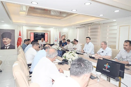 KAYMAKAMLAR TOPLANTISI YAPILDI