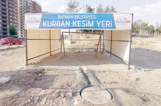 KURBAN KESİM VE SATIŞ YERLERİ AÇIKLANDI