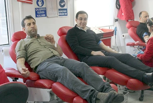 GERC&Uuml;Ş&rsquo;TE KAN BAĞIŞI KAMPANYASINA B&Uuml;Y&Uuml;K DESTEK