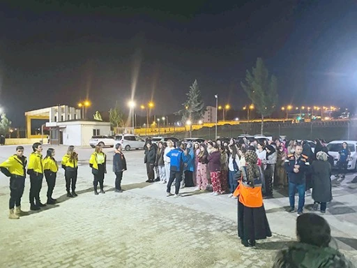 YURTLARDA YANGIN TATBİKATI