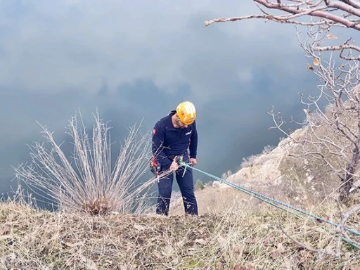 MAHSUR KALAN KE&Ccedil;İ KURTARILDI