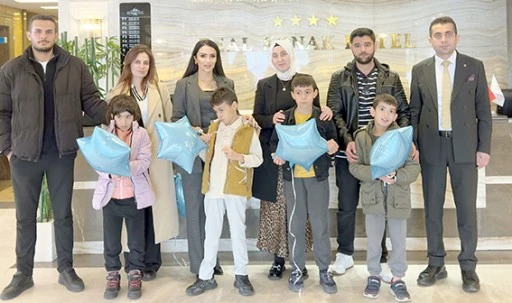 REAL KONAK HOTEL, &Ouml;ZEL &Ccedil;OCUKLARI AĞIRLADI