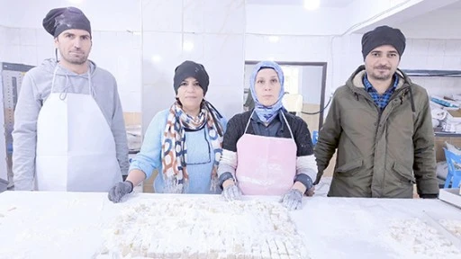 GİRİŞİMCİ KADINLAR LOKUM &Uuml;RETMEYE BAŞLADI