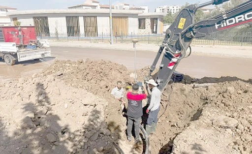 DEVLET MAHALLESİ&rsquo;NE 900 METRELİK YENİ İ&Ccedil;ME SUYU HATTI
