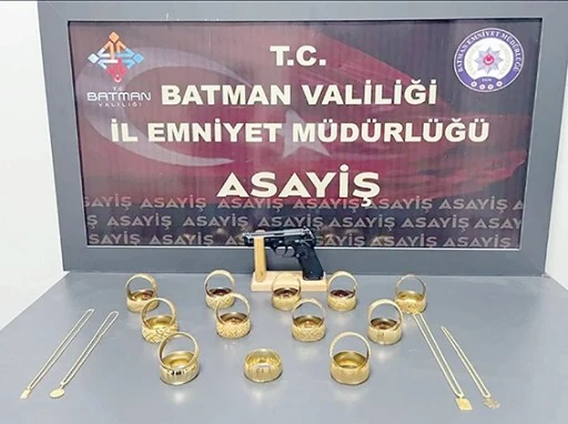 SİLAHLI KUYUMCU SOYGUNU AYDINLATILDI