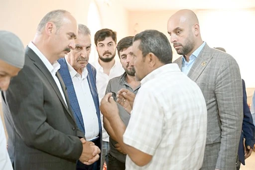 ACILI AİLEYE TAZİYE ZİYARETİ