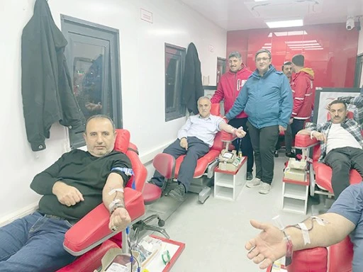 TARIM&rsquo;DAN KAN BAĞIŞINA DESTEK