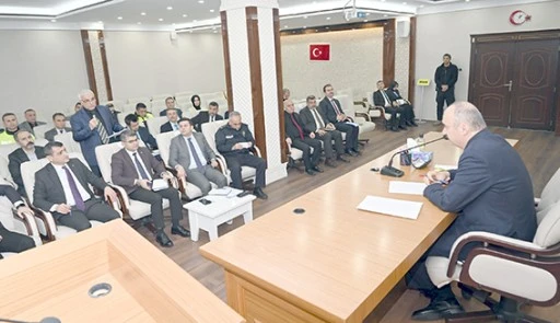 G&Uuml;VENLİK TEDBİRLERİ TOPLANTISI YAPILDI